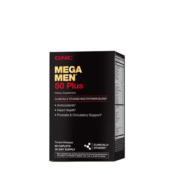 GNC MEGA MEN 50 PLUS REF 60